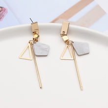 Load image into Gallery viewer, Gold &amp; Acetate Earrings