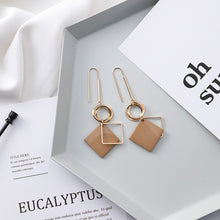 Load image into Gallery viewer, Square Dangle Earrings