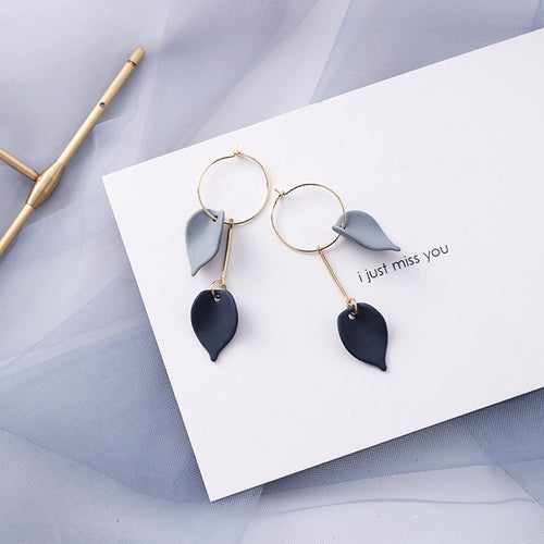 Soft Touch Leaf Earrings